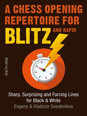 cover image of A Chess Opening Repertoire for Blitz & Rapid